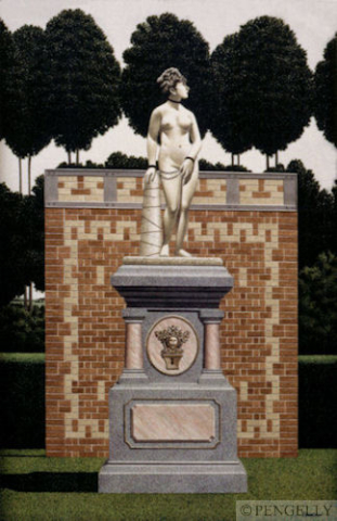 "Patience On A Monument" 1998 Watercolor 7.5 x 13 in. - San Jose Museum of Art, San Jose, CA, USA