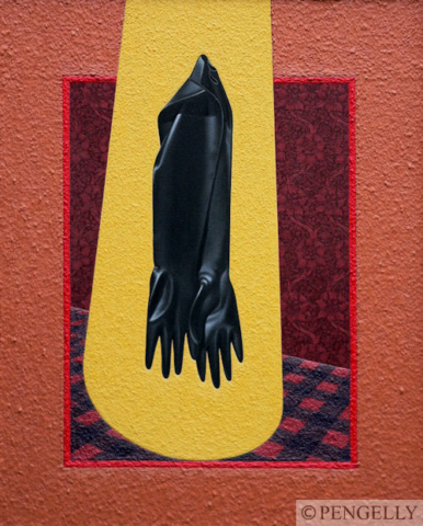 "Opera Gloves" 1996 Oil on Canvas 30 x 24 in.